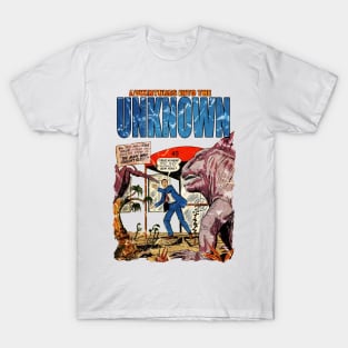 Adventures Into The Unknown - Comic Book Cover T-Shirt